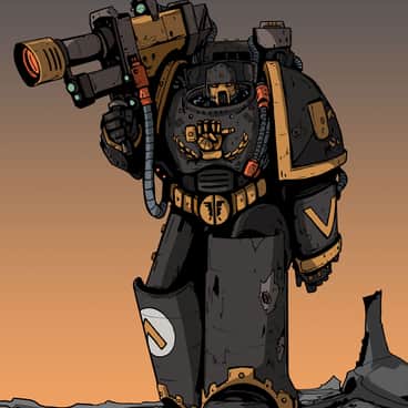 Hammer of Dorn Marine by Dan Morison (DarkMechanic | dark_mechanic | Dark Mechanic)