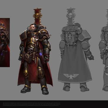 Inquisitor Xavier Calcazar by Ilia Bodaikin (IlyaBodaykin)