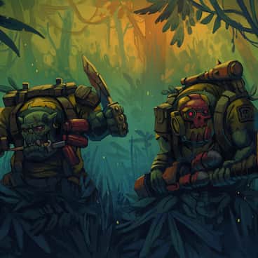 Ork Kommandos by Márton Kapoli (notramilopak | kapoli_marton)