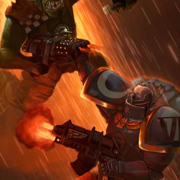 Ork vs Ultramarine by Joel Solves Pérez (solvesperez)