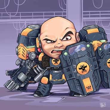 Palanite Subjugator Patrol by Robbie Carter (Rabbs-89 | robbiejcarter_art)