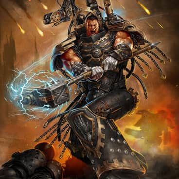 Primarch Ferrus Manus by Israel Llona (IsraLlona | isra_llona)