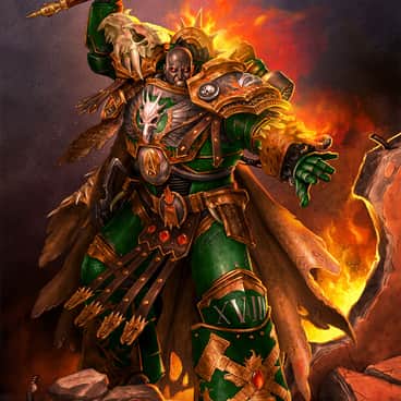 Primarch Vulkan by Israel Llona (IsraLlona | isra_llona)