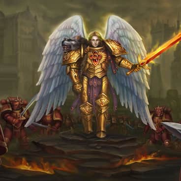 Sanguinius by Eugenia Ivanchenko (evivan | Evivan9)
