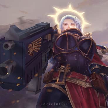 Glorious Sisters of Battle by Edric Luffie (luffie | Edric Yoeliawan | edricluffie) | Glorious Sisters of Battle by Edric Luffie (luffie | Edric Yoeliawan | edricluffie)