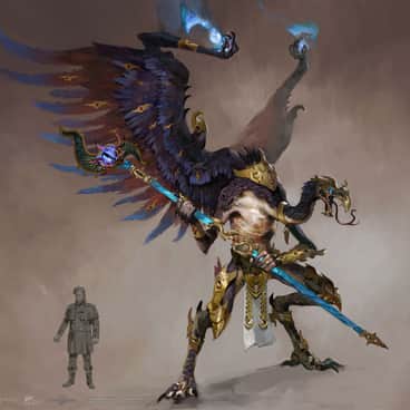 Tzeentch Daemon by Valeriy Vegera (VegeraVV | valeriy_vegera)