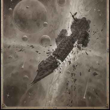 Wreckage in the Void by Anastasiya Landasseln (NaissRyo | naiss_ryo)