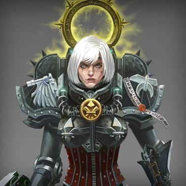 Adepta Sororitas by David Hueso (davidhueso | D_hueso)