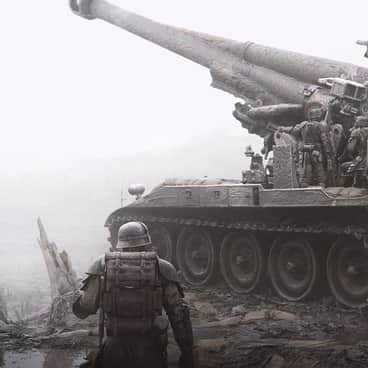 Artillery Battery by Jordi van Hees