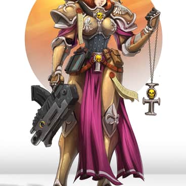 Battle Sister by Colin Searle (colinsearle_ | ColinS_Author)