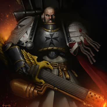 Black Templars Evangelist by Filip Čekić (Filip-Hammer | The_Hellhammer)