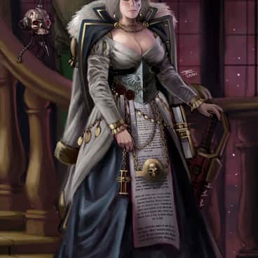Inquisitor Portrait by Frost Llamzon (FrostLlamzon)