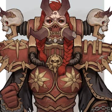 Khorne Fallen Sister by Yang Zheyy (yang·z | yangzheyy)