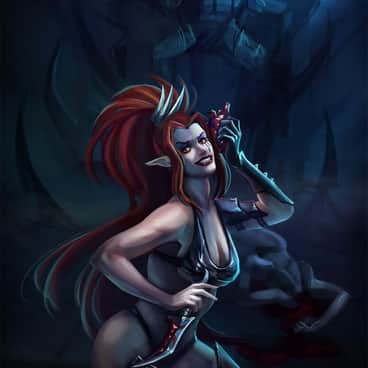 Lelith Hesperax by Vesta Menyachikhina (Skitoya) | Lelith Hesperax by Vesta Menyachikhina (Skitoya)