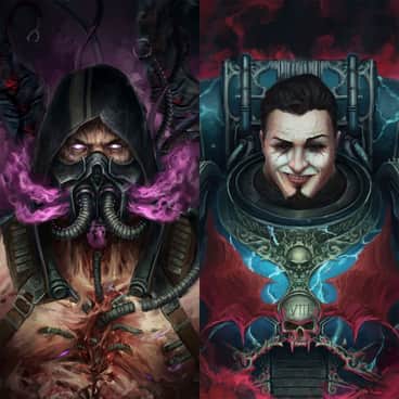 Night Lord Portraits by Serdjek Sholohovshek (serdjek91 | Serdzhek)
