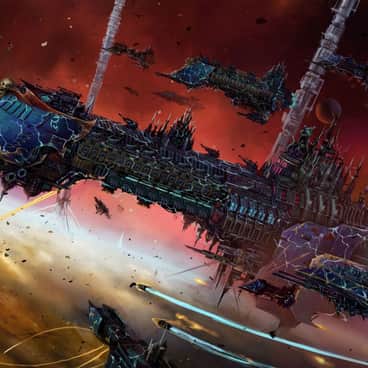 Night Lord Ships by Serdjek Sholohovshek (serdjek91 | Serdzhek)