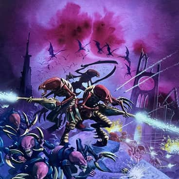 Tyranid Swarm by David Gallagher (david.gallagher.art) | Tyranid Swarm by David Gallagher (david.gallagher.art)
