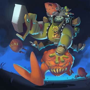 WAAAGH!! by Paloma Rojas (dorudoru_PR | Doru!)