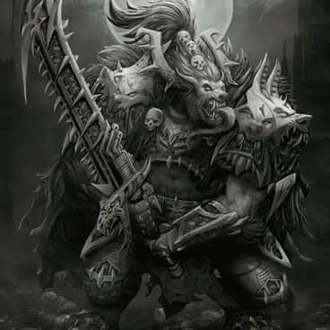 Blood Wolf Demon Prince by Shane Cook (slaine69)