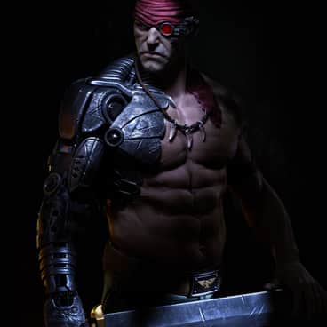 Colonel ‘Iron Hand’ Straken by Ramiz Askerov (ramizaskerov3d)