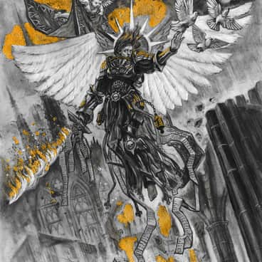Saint Celestine by Denis Kornev (deniskornev_art)