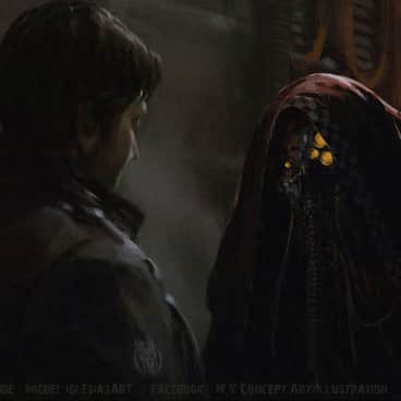 Tech-Priest and the Enforcer by Miguel Iglesias (art.of.migueliglesias | MIglesiasArt)