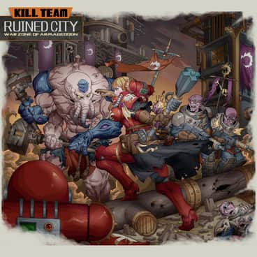 Battle Sisters vs Genestealer Cult by Yi Meng Zhang (Z-Roger | Rmulderz)