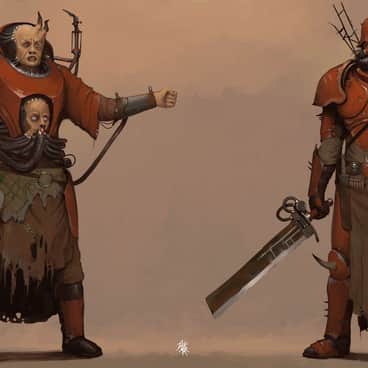Blood Pact Cultists by Marat Tazhitdinov (TazMar | fat-elf | Taz-Mar)