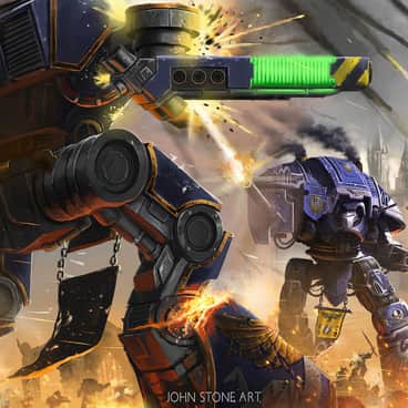 Clash of Titans by John Stone (john_stone_art)