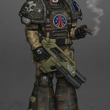 Colonial Marine Chapter by Alex Eeles (Phooney | Alexander Eeles)