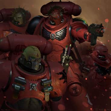 MkX Blood Angels by Oscar Obando (o8o8das)