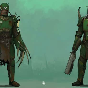 Nurgle Cultists by Marat Tazhitdinov (TazMar | fat-elf | Taz-Mar)