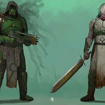 Nurgle Cultists by Marat Tazhitdinov (TazMar | fat-elf | Taz-Mar)