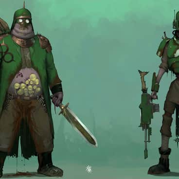 Nurgle Cultists by Marat Tazhitdinov (TazMar | fat-elf | Taz-Mar)