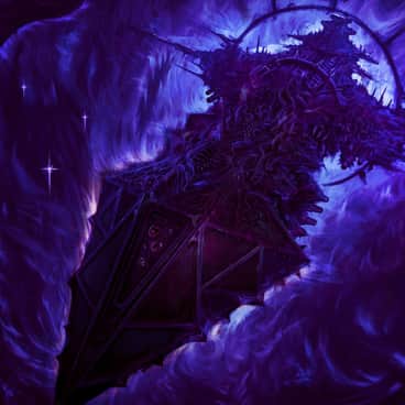Tzeentch Starship by Dmitrii Ustinov (nightdrawinger)