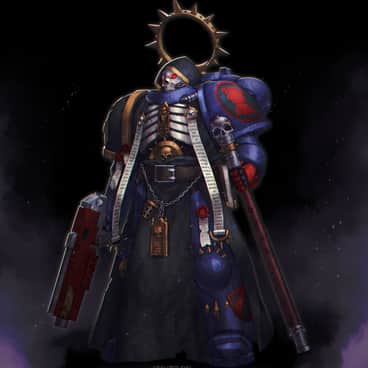 Crimson Fist Chaplain by KREUZER (Kreuzer00)