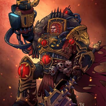 Horus Lupercal by Christopher Regalario (shinsirhcart | Shin Sirhc)