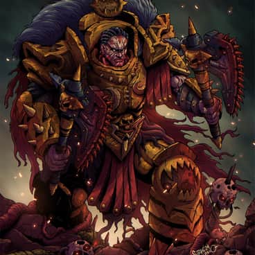 Angron by Christopher Regalario (shinsirhcart | Shin Sirhc)