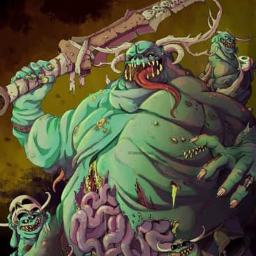 Great Unclean One by Laura Vazquez (Tendencialcaos | Chaostendency) | Great Unclean One by Laura Vazquez (Tendencialcaos | Chaostendency)