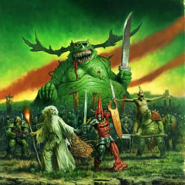 Nurgle Army by Les Edwards