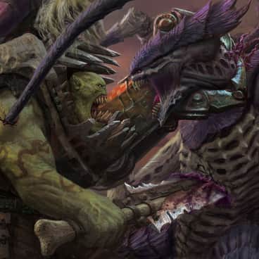 Ork Vs Tyranid by Alex Cristi