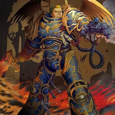 Roboute Guilliman by Laura Vazquez (Tendencialcaos | Chaostendency)