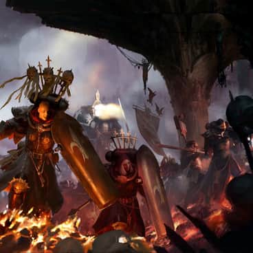 Adepta Sororitas by Paul Dainton (piddy | piddy1972)