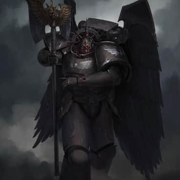 Blood Angel Chaplain by Mykyta Vasilchuk (Nikita Vasilchuk | meduzartist | Mykyta Vasylchuk | AdministrationTall49)