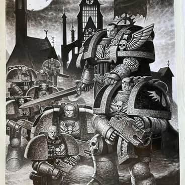 Blood Quest Blood Angels by Colin MacNeil