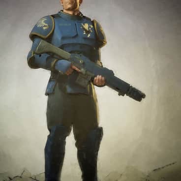Colonel Gizhaum Gilbear by Hector Martínez (munchingbiceps | KekitronM)