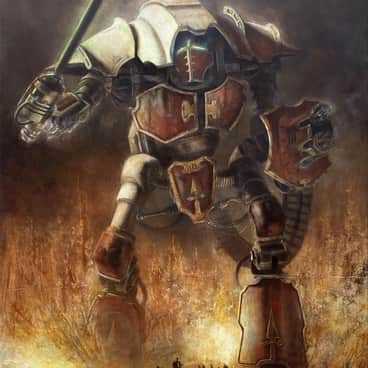 Imperial Knight by Marc Laisne (marc_laisne_art | marc_laisne_tattoo)