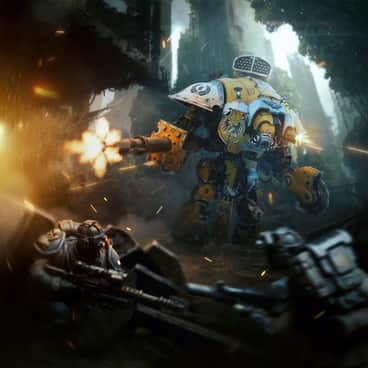 Imperial Knight by Forgotten Wulf