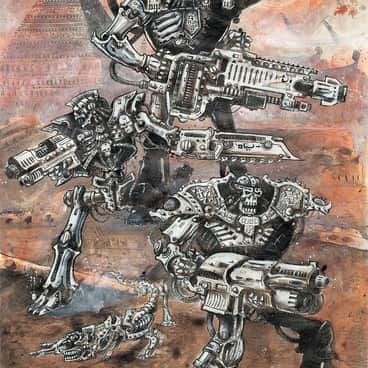 Necrons by John Blanche