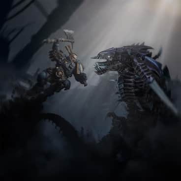 Nomad vs Trygon by Forgotten Wulf